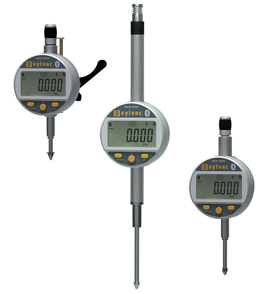 Comparador digital Sylvac en control dimensional industrial